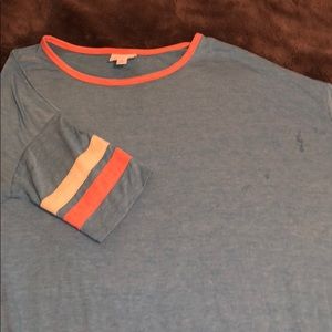 S light blue Lularoe Irma